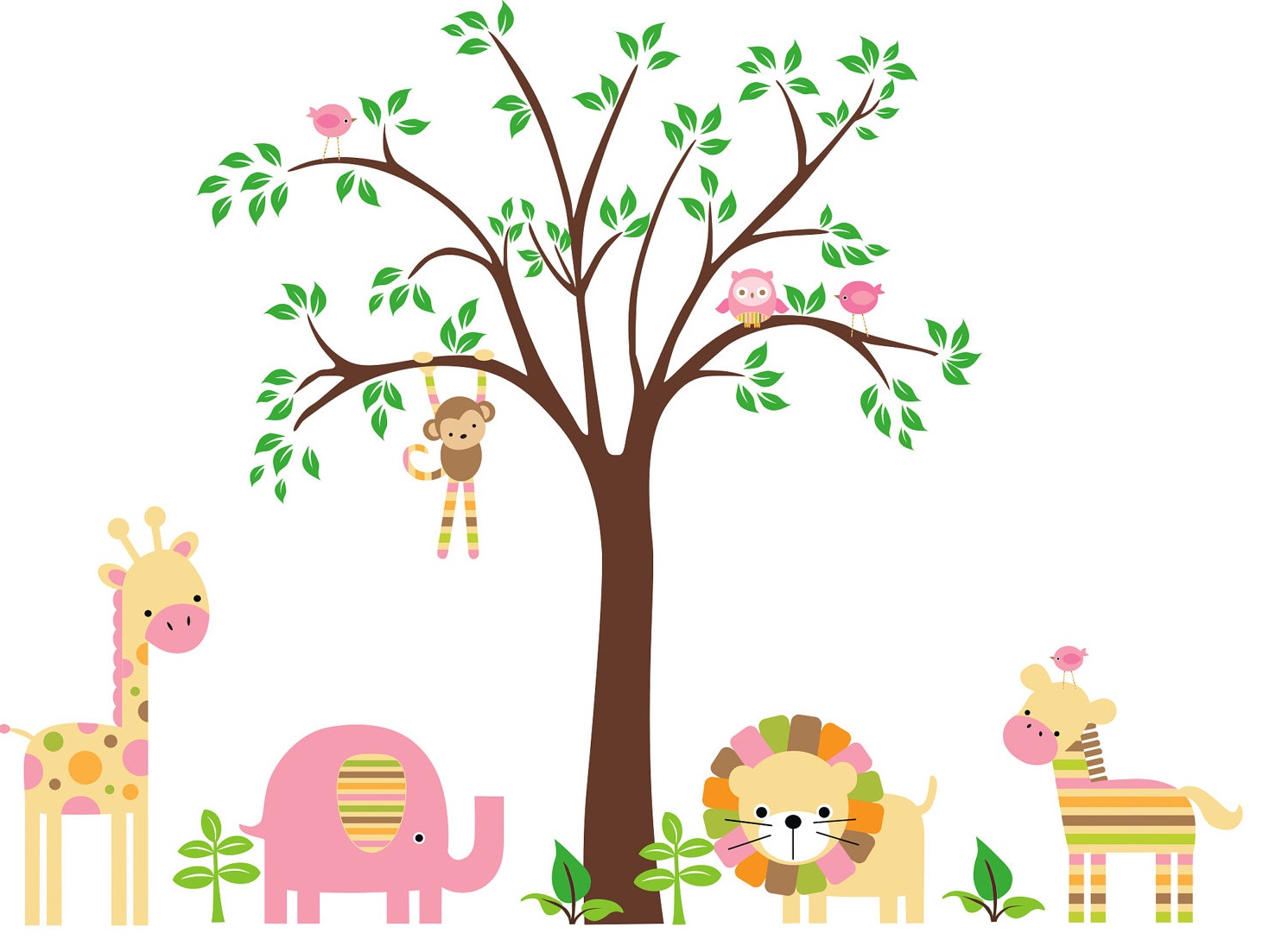 Gambar Kartun Pohon Dan Bunga Aliansi Kartun