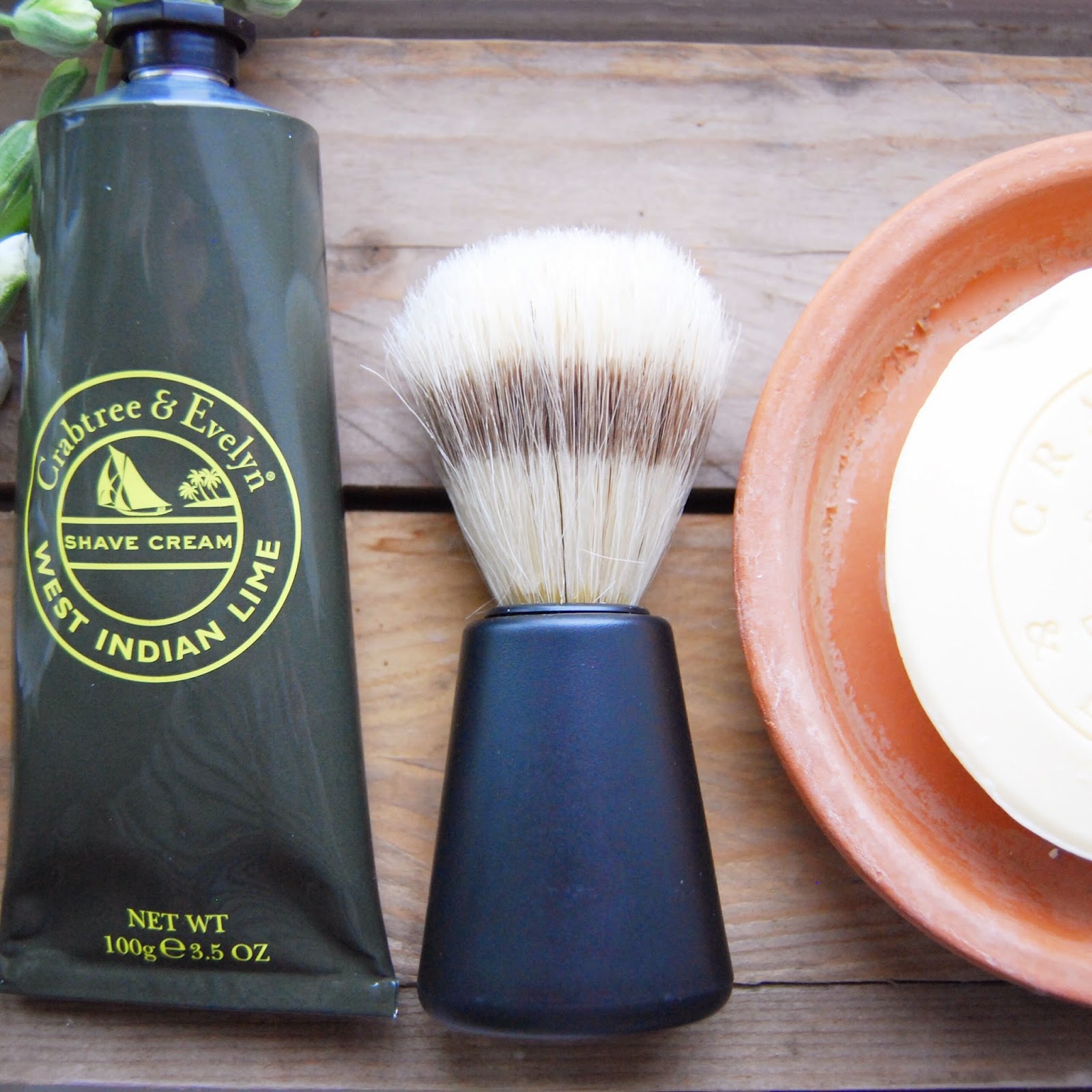 Crabtree & Evelyn Shaving Soap Brick Dust & Glitter