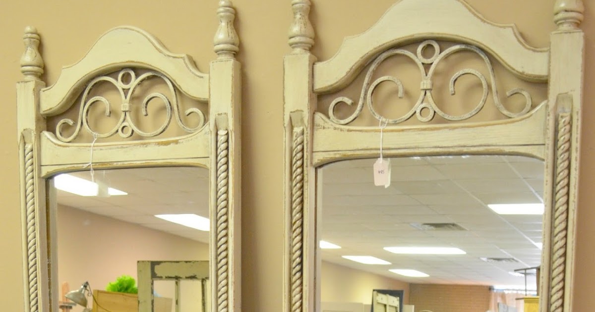 Vintage Finds Mirror Makeover
