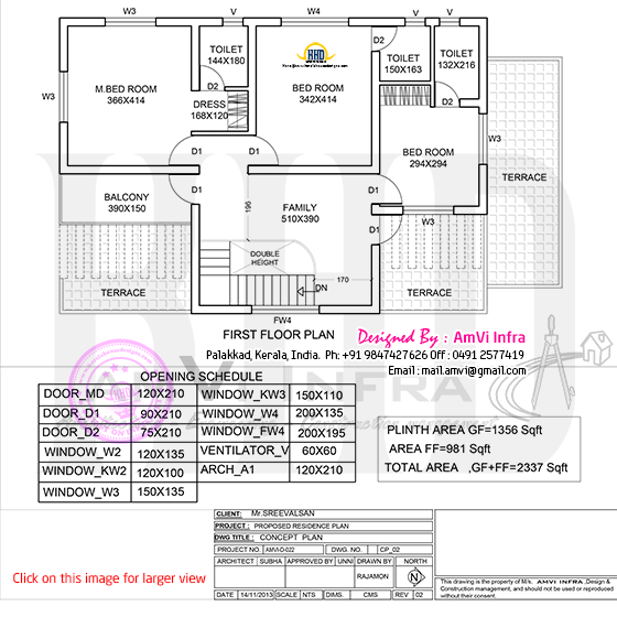 First floor plan