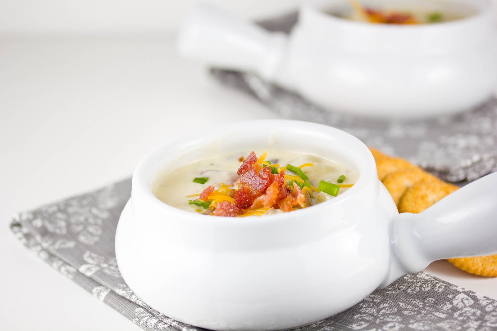 Baked Potato Soup | A Zesty Bite