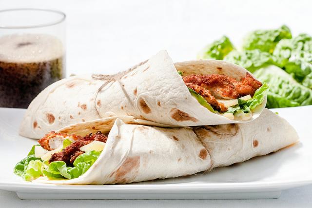 wraps au poulet pané façon mc do