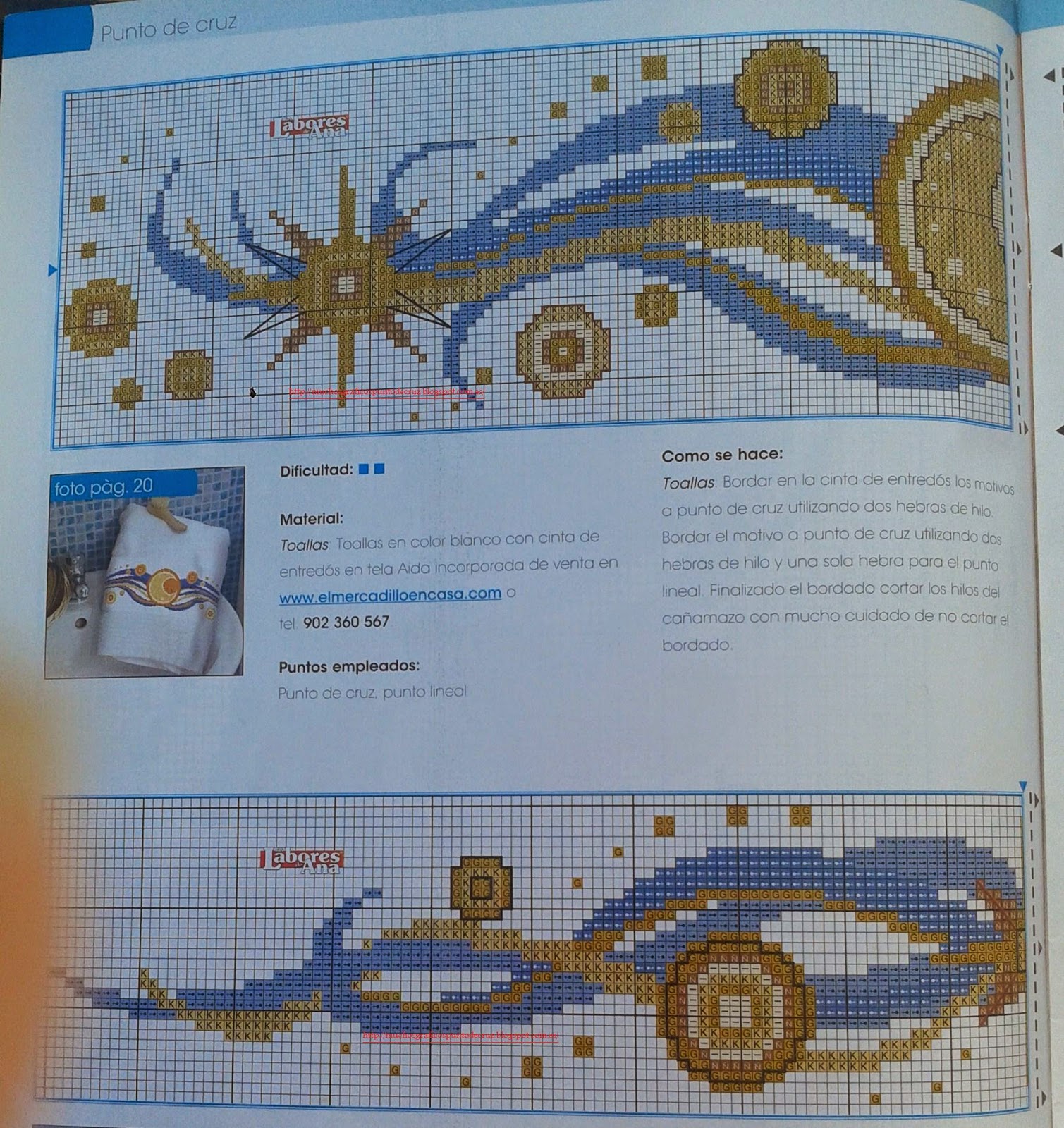 GRAFICOS PUNTO DE CRUZ GRATIS : TOALLAS,PAÑOS COCINA(41)