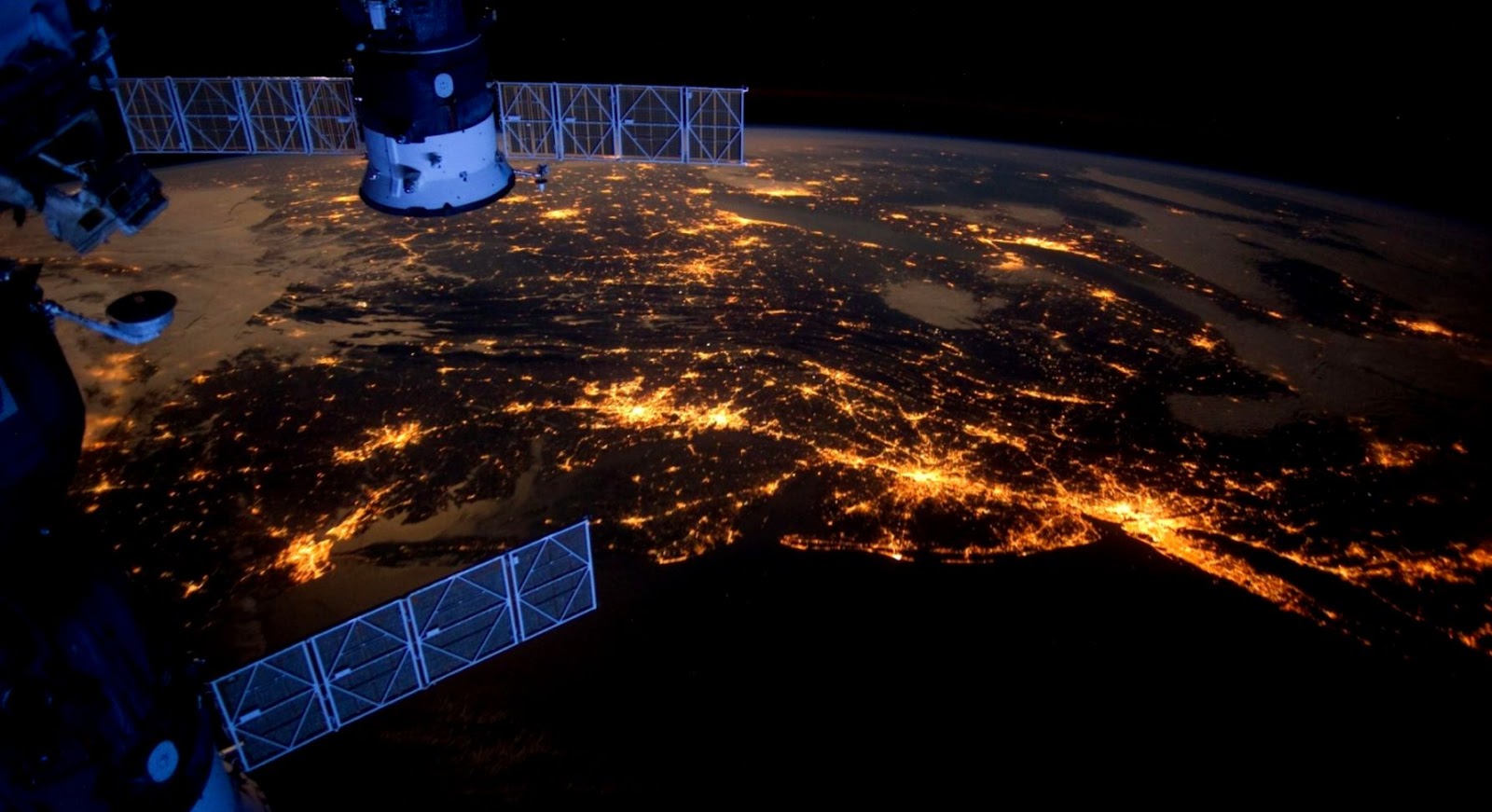 Earth Lights From Space Earth Lights From Space