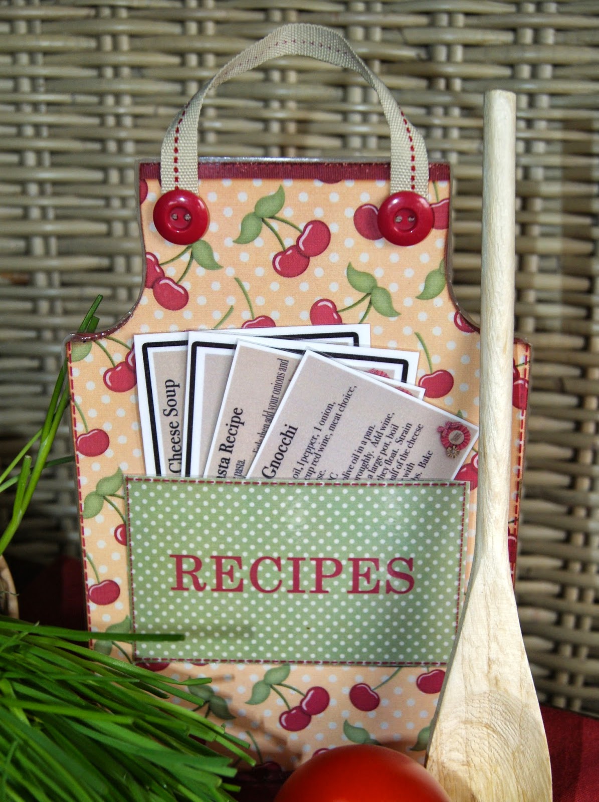 The Cherry On Top Fabulous Free Paper Apron Project