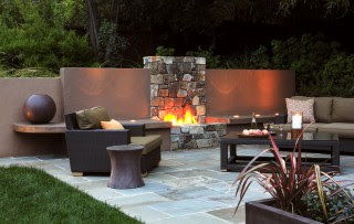 Sprinkler Juice: Contemporary Patio Ideas