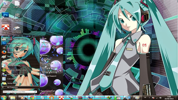 anime themes for pc computer hatsune miku