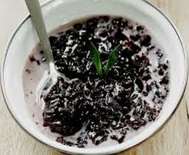 Resep praktis dan mudah membuat bubur ketan hitam enak, lezat