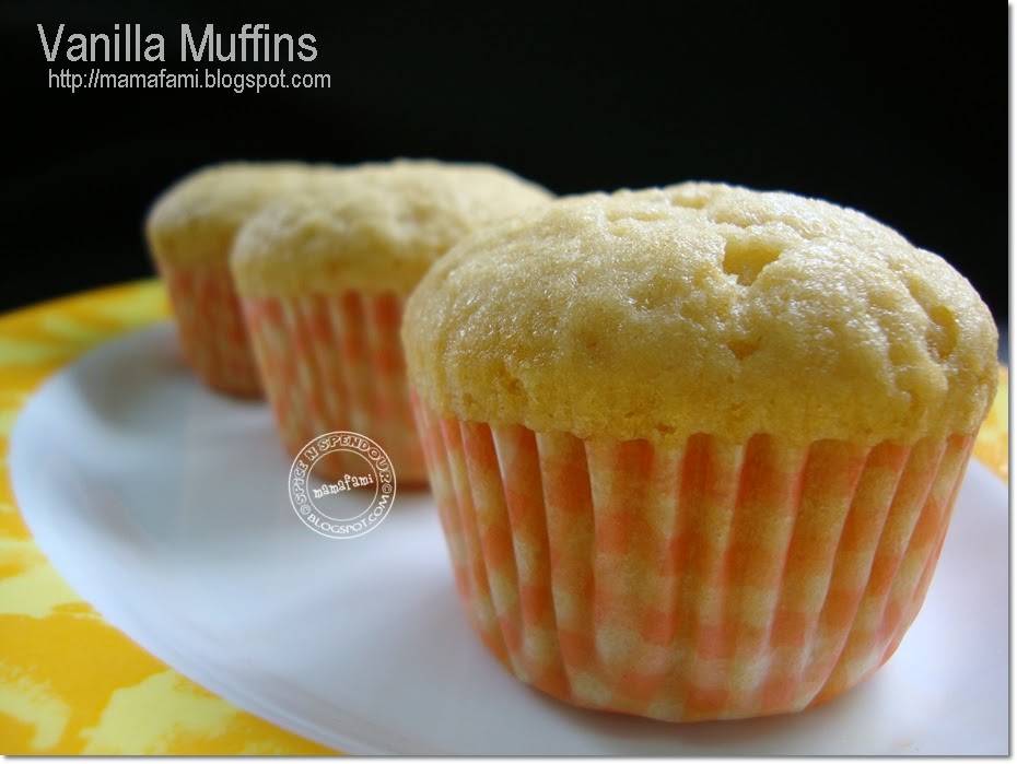 MamaFaMi's Spice n Splendour Vanilla Muffins