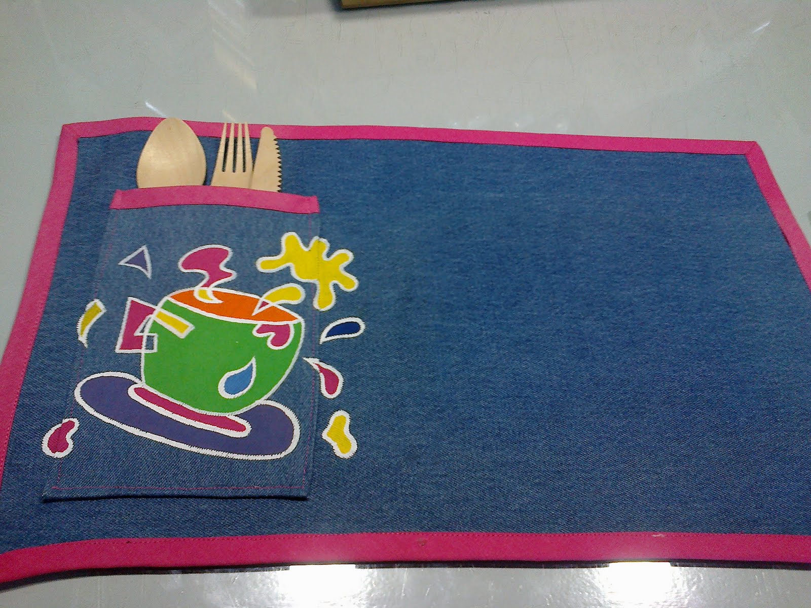 individuales infantiles de tela