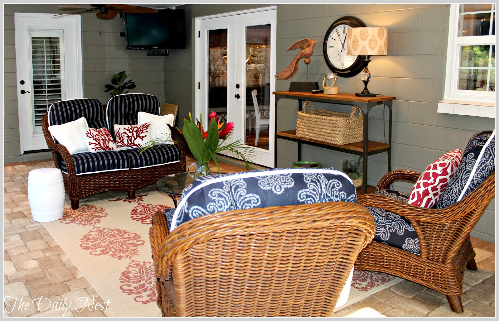 Back Porch Furniture…Redo!