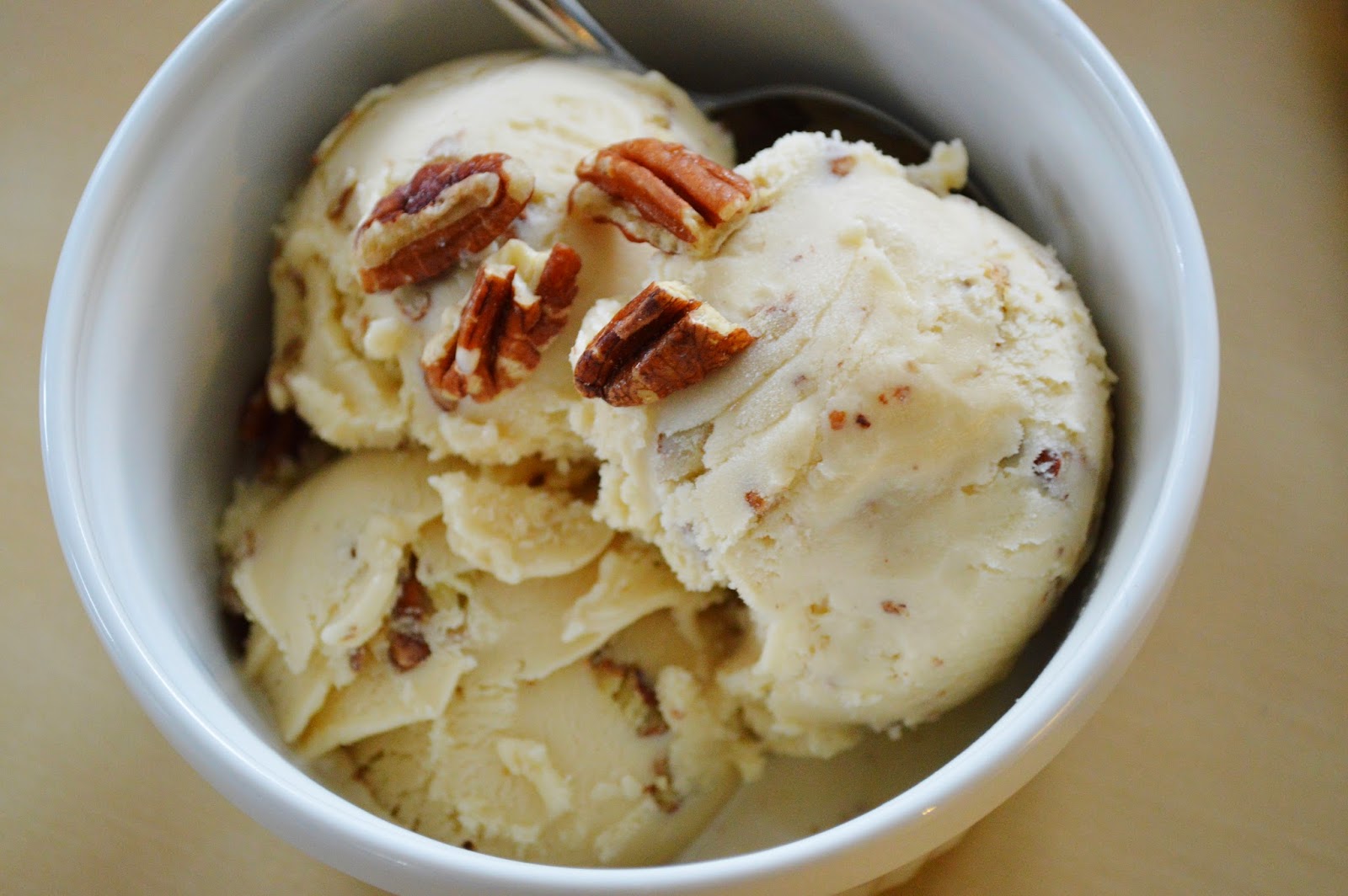 The Art of Comfort Baking Butter Pecan Ice Cream