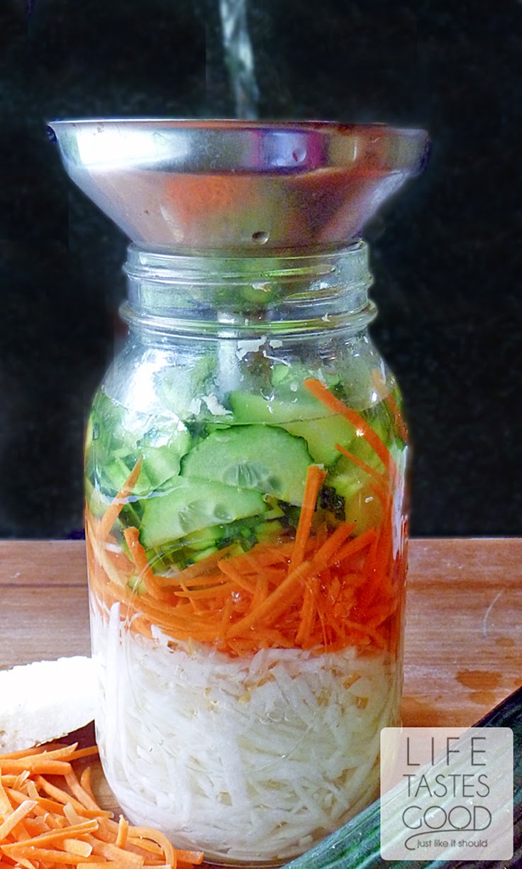 Pickled Vegetable Slaw Life Tastes Good