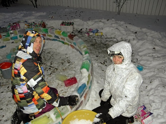 What This Couple Built In Their Snowy Backyard Made Me Insanely Jealous. Seriously…Wow. What This Couple Built In Their Snowy Backyard Made Me Insanely Jealous. Seriously…Wow.