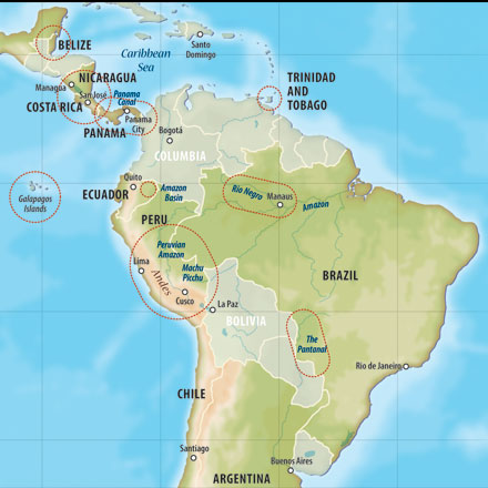 Ancient Inca Map