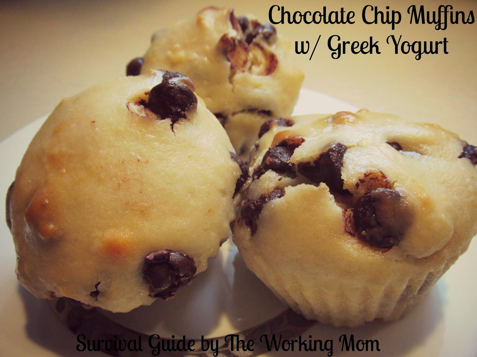 Greek Yogurt Chocolate Chip Muffin Recipe Guide For Moms