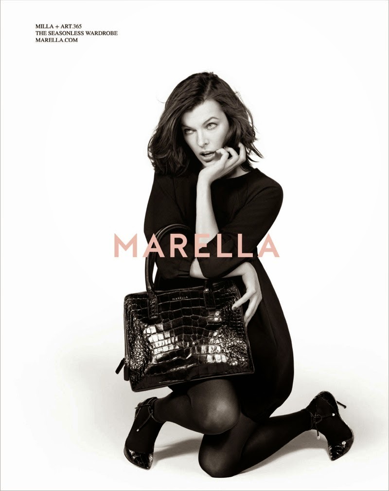 Hily Designs: Milla Jovovich es la imagen de la campaña otoño-invierno