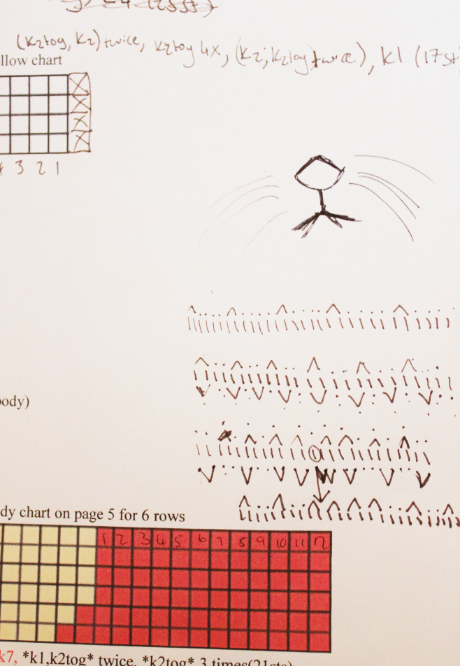 Jelly Bums: Otter Knitting Pattern