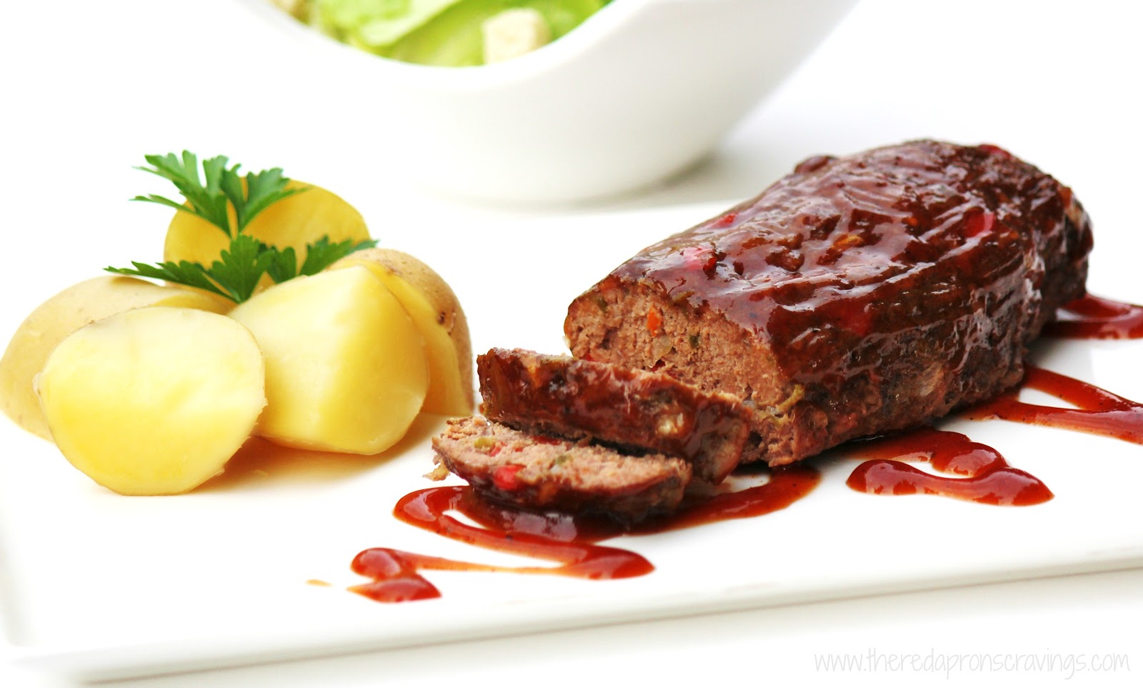 The Red Apron Beefy BBQ Meatloaf