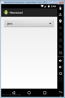 android studio spinner label android studio spinner label
