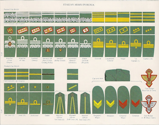 insignias y grados militares de la II GUERRA MUNDIAL