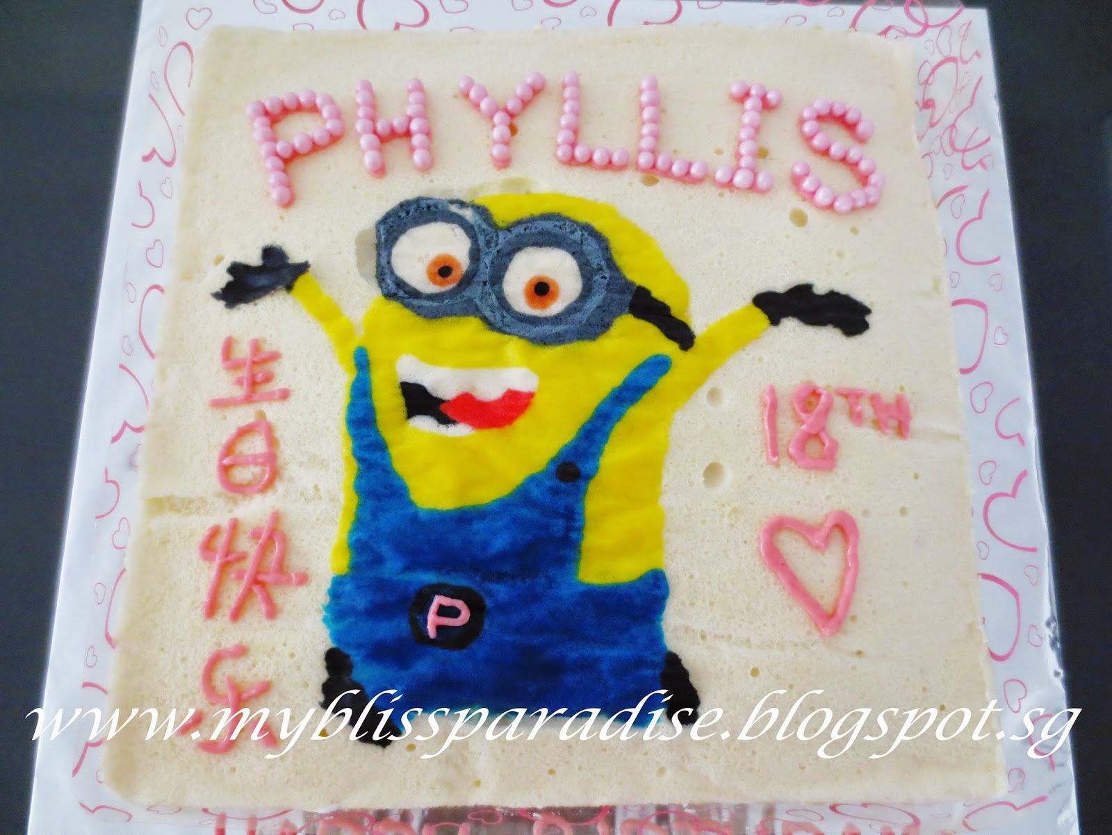 http://myblissparadise.blogspot.sg/2015/02/minion-strawberry-cake-baked-by-my.html