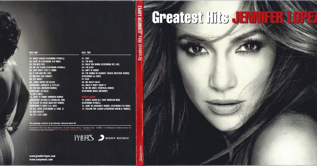A JLo Collector Greatest Hits Jennifer Lopez