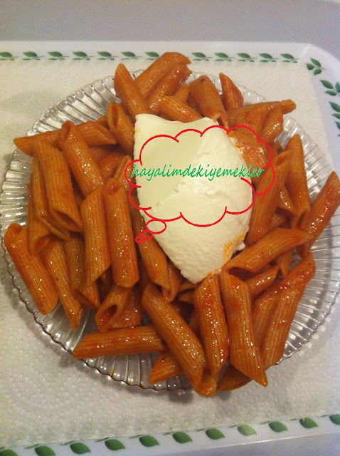 salcali makarna nasil yapilir,resimli yemek tarifleri