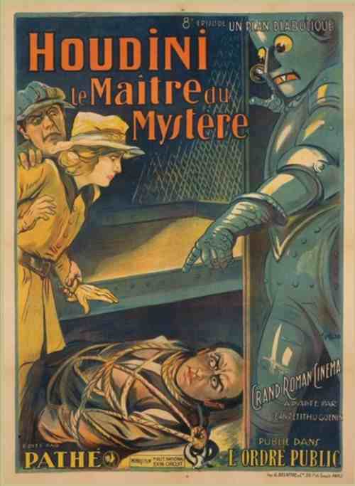 vintage houdini poster vintage houdini poster