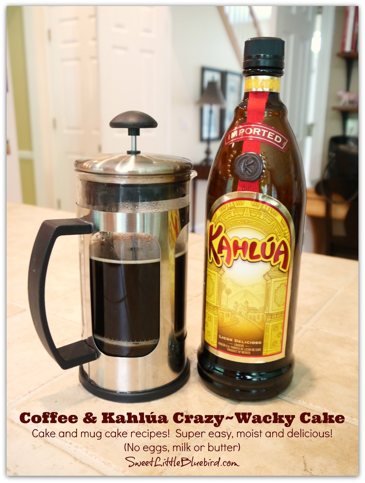 Lisa's World: Coffee & Kahlúa Crazy/Wacky Cake
