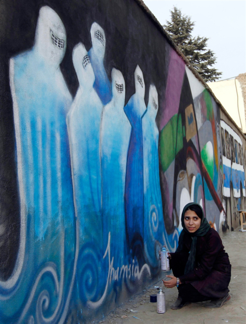 Women Street Art In The Middle East Streetartnews Streetartnews