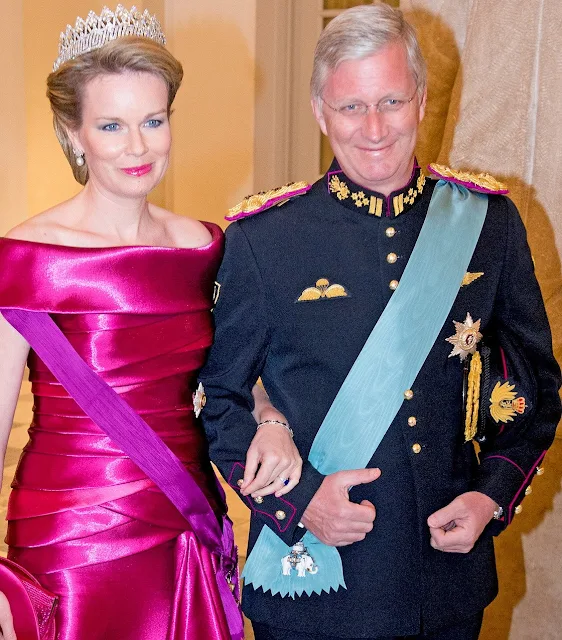 Queen Maxima and King Willem-Alexander of The Netherlands, King Philippe and Queen Mathilde of Belgium, Queen Letizia and King Felipe of Spain, Crown Prince Frederik and Crown Princess Mary of Denmark, Prince Joachim and Princess Marie of Denmark, King Carl Gustaf and Queen Silvia of Sweden