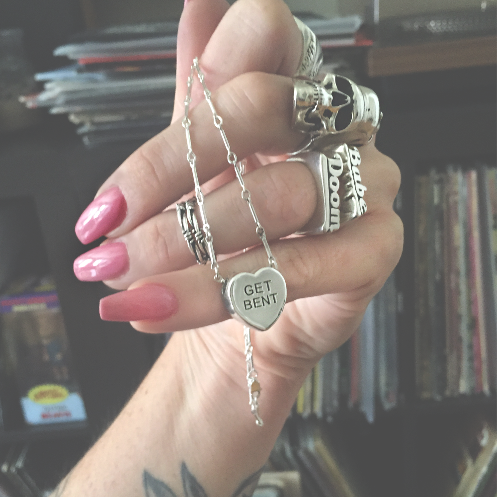 SWEETHEART NECKLACES Souvenir Jewelry