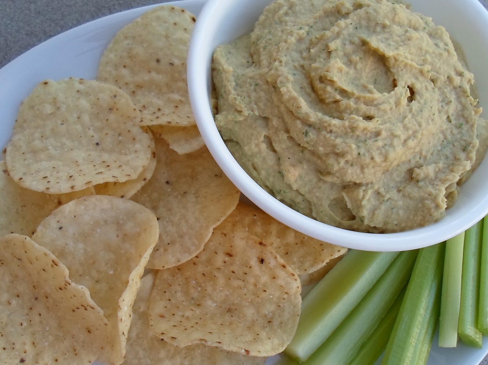 Happier Than A Pig In Mud Hummus Made With Peanut Butter