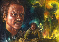 Lando Calrisian LE Print © 2012 Jeff Lafferty