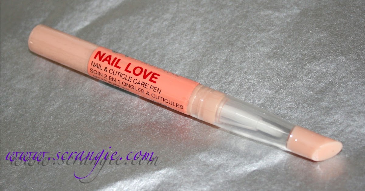 Scrangie IT Cosmetics Nail Love 2in1 Nail and Cuticle Care Pen Review