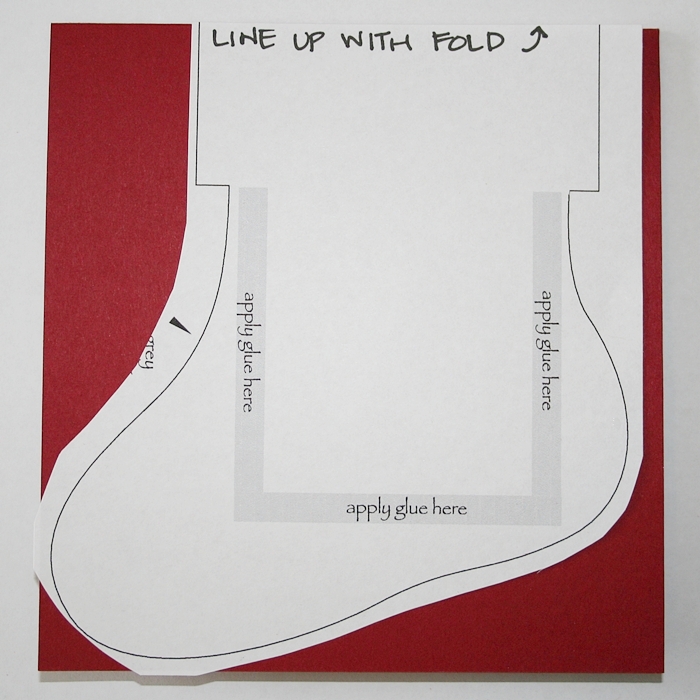 Paperlicious Designs Christmas Stocking Gift Card Holder Tutorial