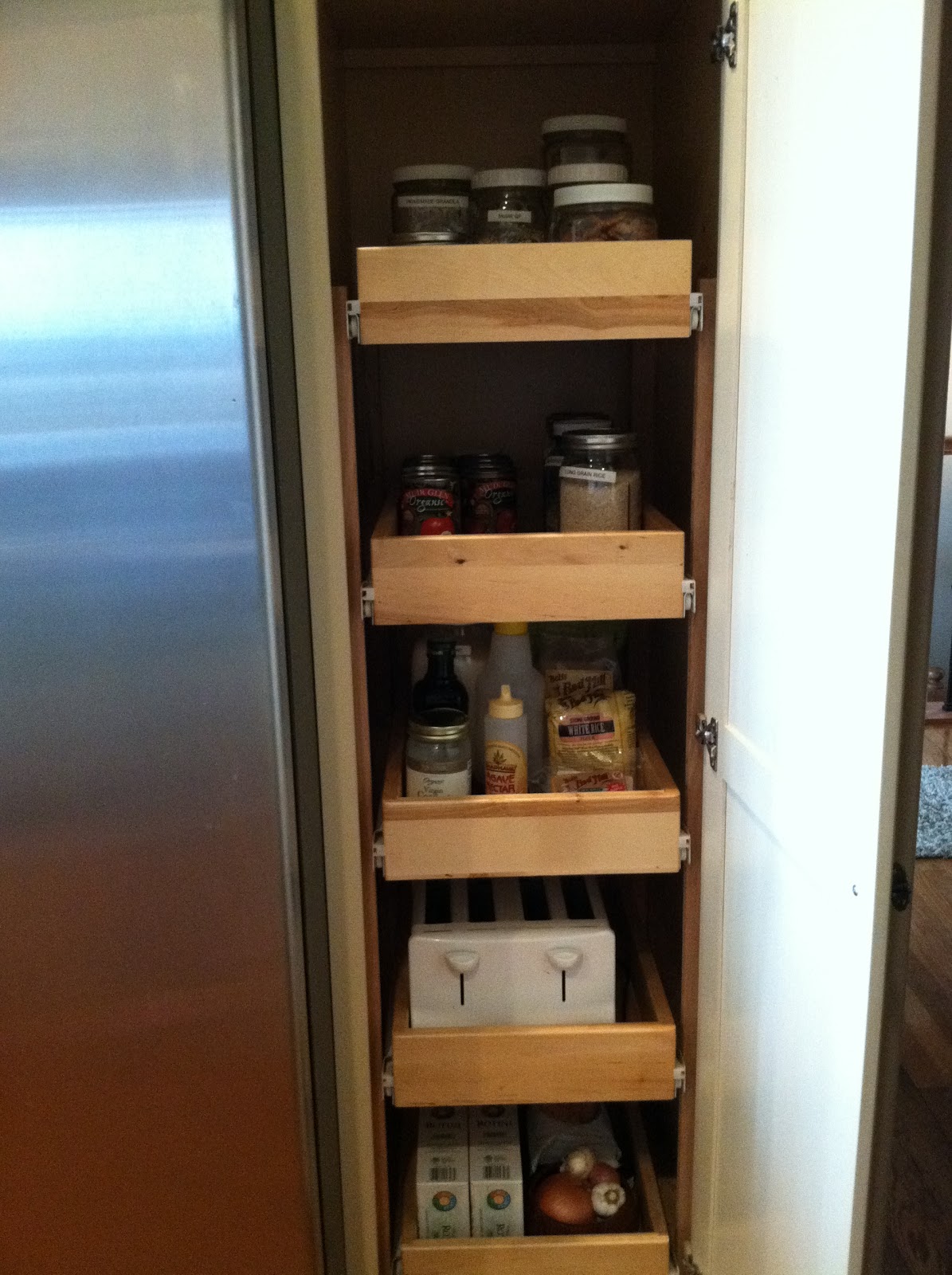 Natural Homemade Living Organizing Kitchen Pantry Ideas