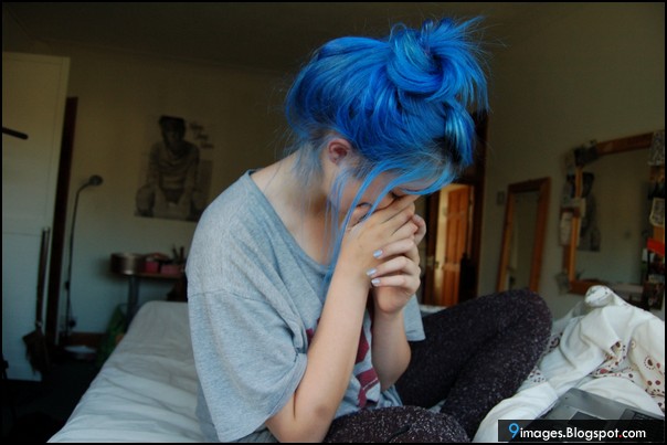 1. "Pretty Emo Girl with Blue Hair" by @emogirls on Instagram - wide 2