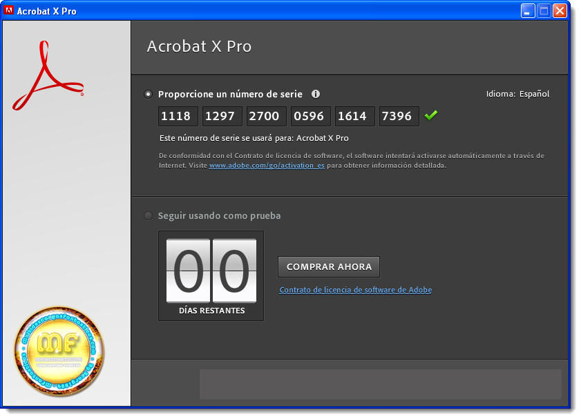 adobe acrobat 9 pro serial key