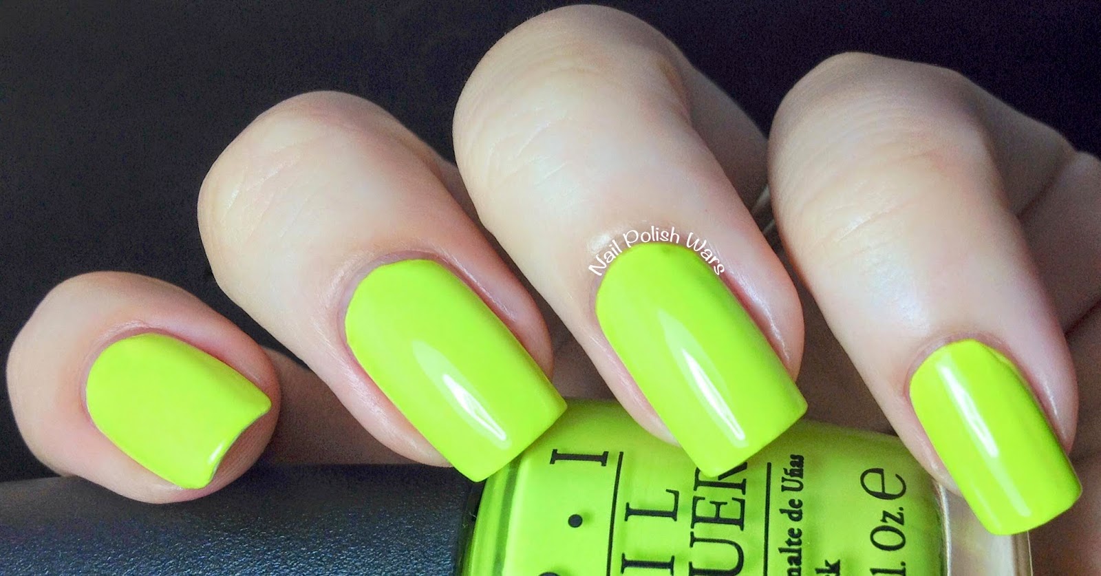 Nail Polish Wars Neons by OPI Collection Swatch & Review