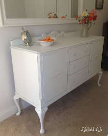 White painted sideboard french style Lilyfield Life