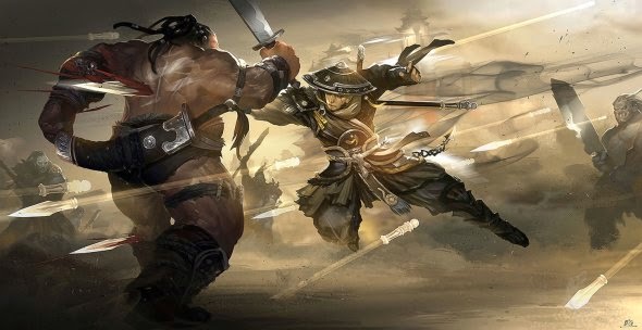 As ilustrações de fantasia e ficção científica de Gao ZhingPing Gao ZhingPing bigballgao ilustrações cenários fantasia ficção científica