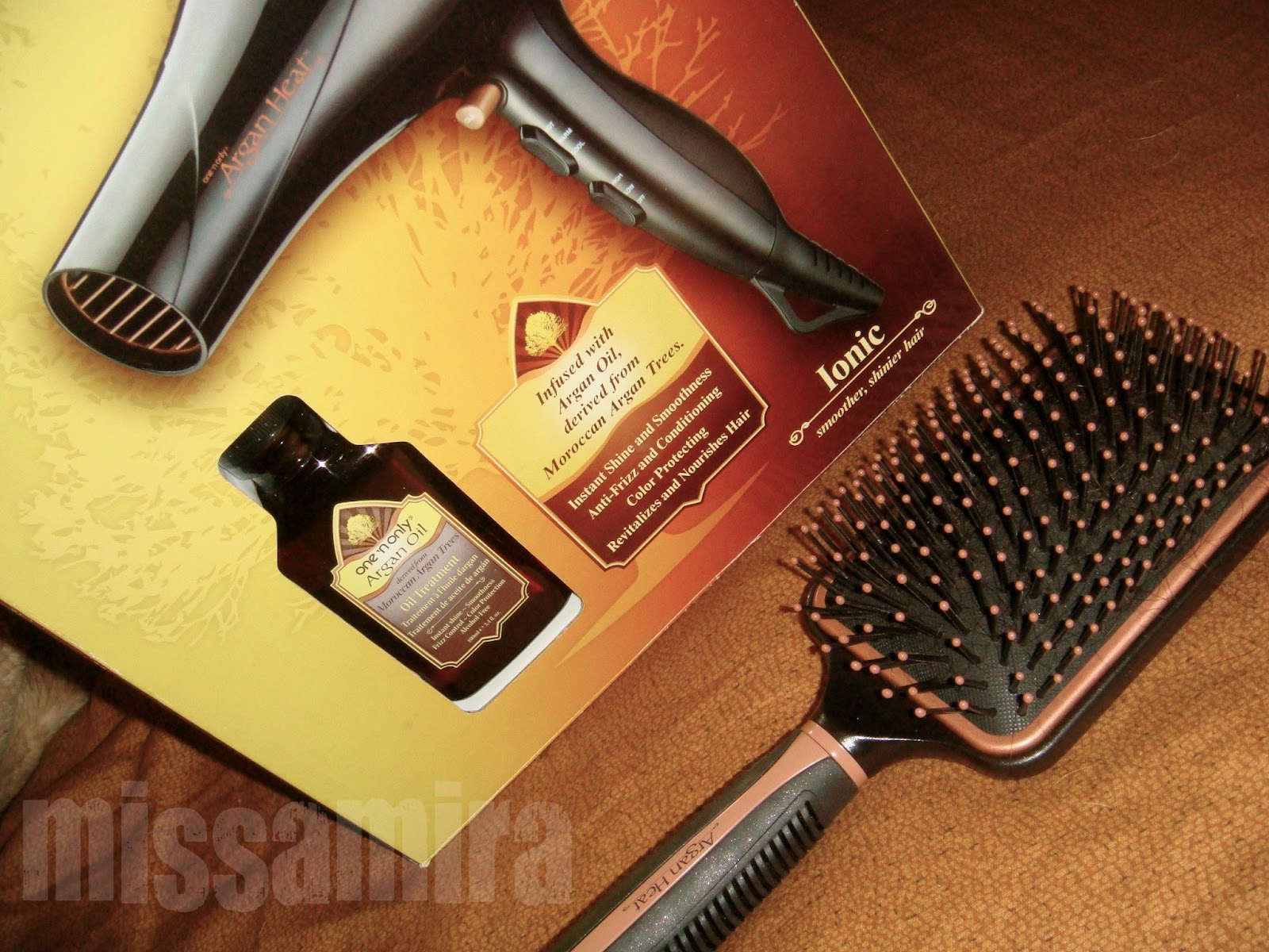 Miss Amira S Beauty Wonderland One N Only Argan Heat Ceramic Dryer
