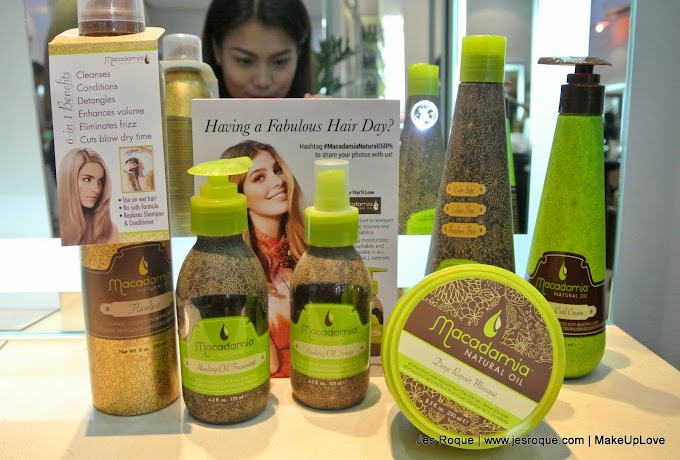 Nourish hair with Macadamia Natural Oil and Piandre Salon