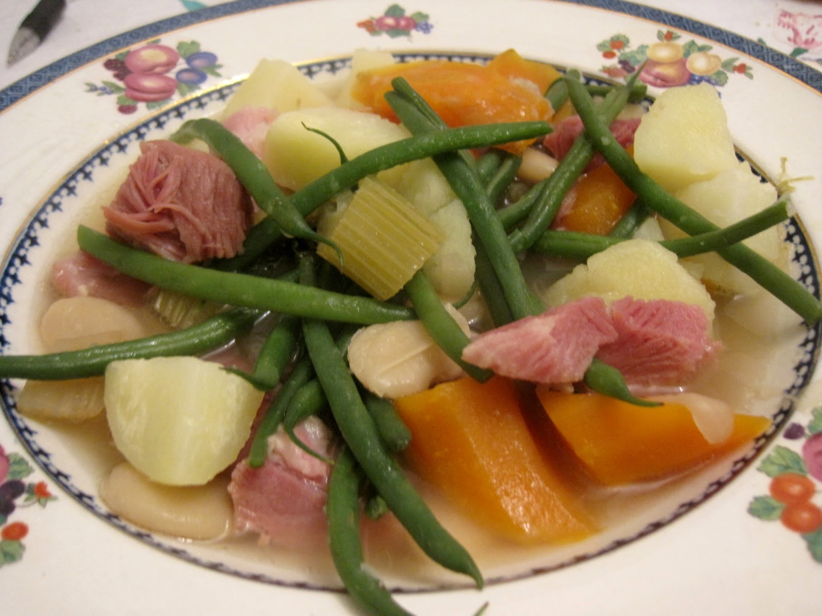 Lynne's Dinners Gammon and Butter Bean Broth Wednesday October 17th