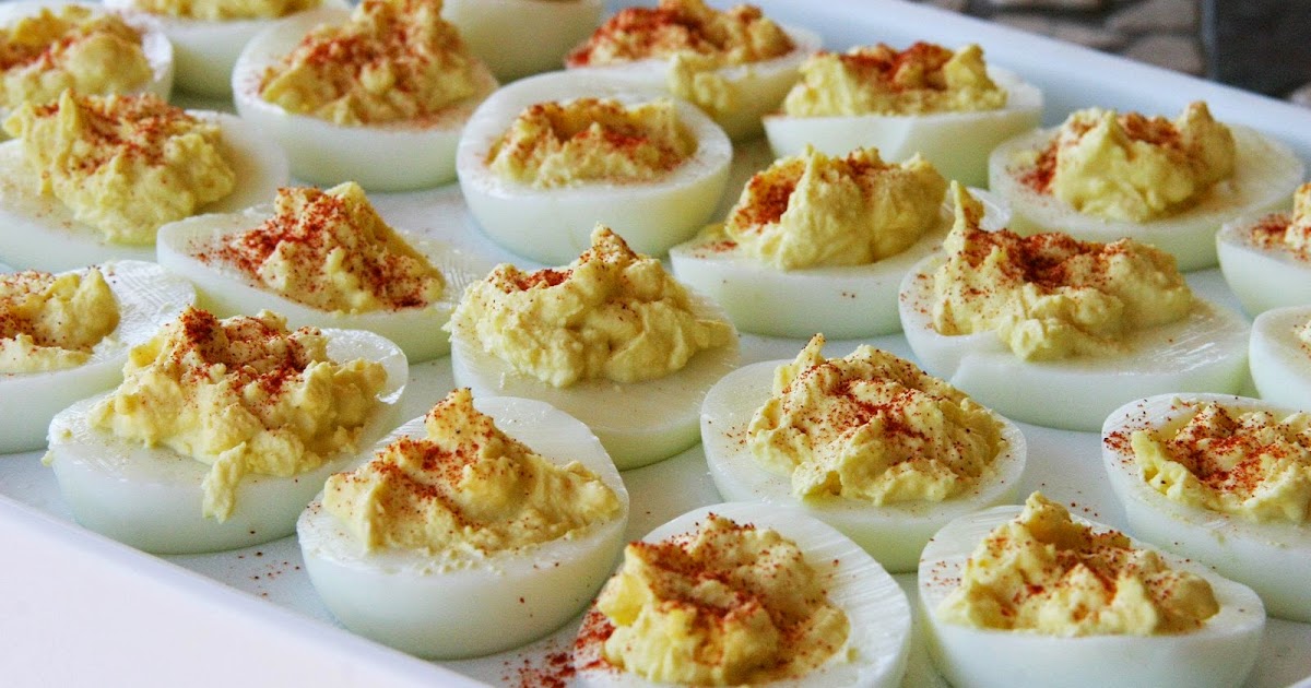 Easy Deviled Eggs WW PointsPlus+ = 1 weight watchers recipes