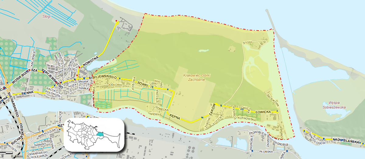 Teraz Dzielnice Krakowiec Górki Zachodnie