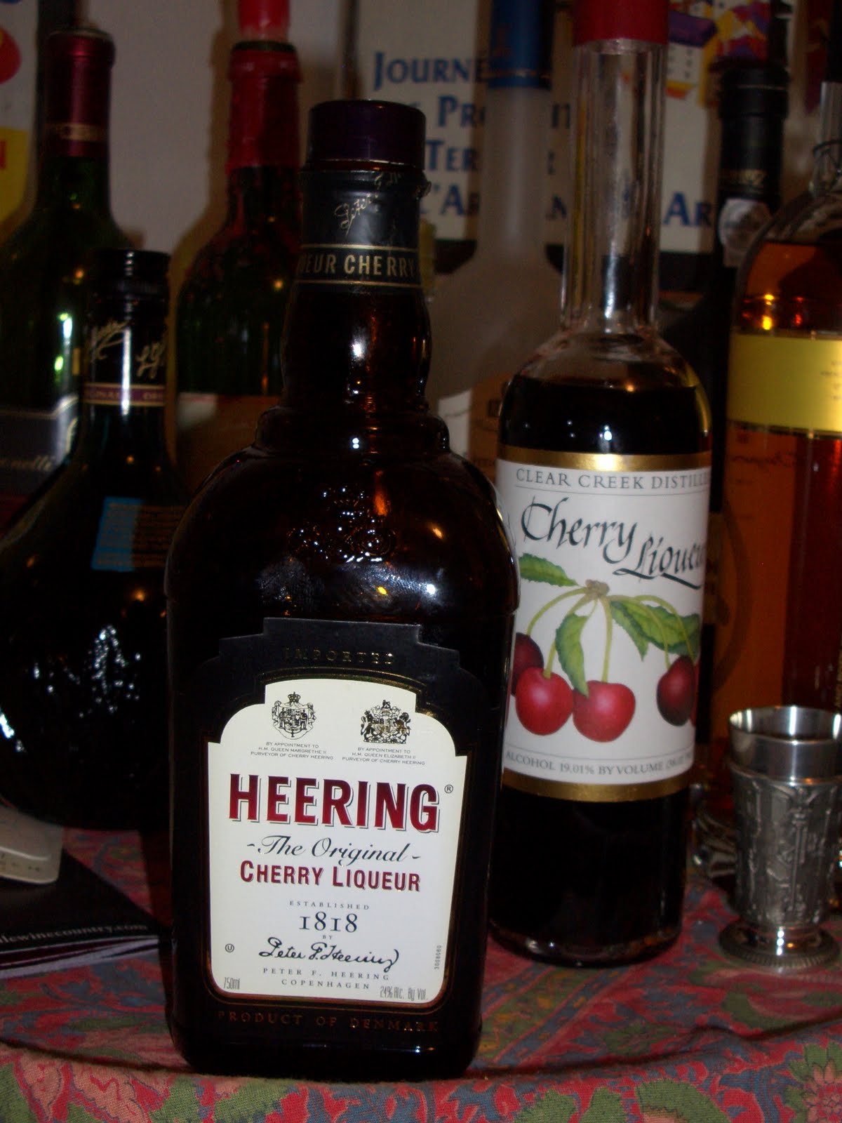 Liqueurs and Liquors in Washington Cherry liqueur Heering and Clear