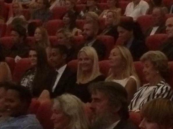 Princess Mette-Marit of Norway attended premiere of the documentary "Pøbler" (Rabble)